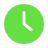 Green Clock icon